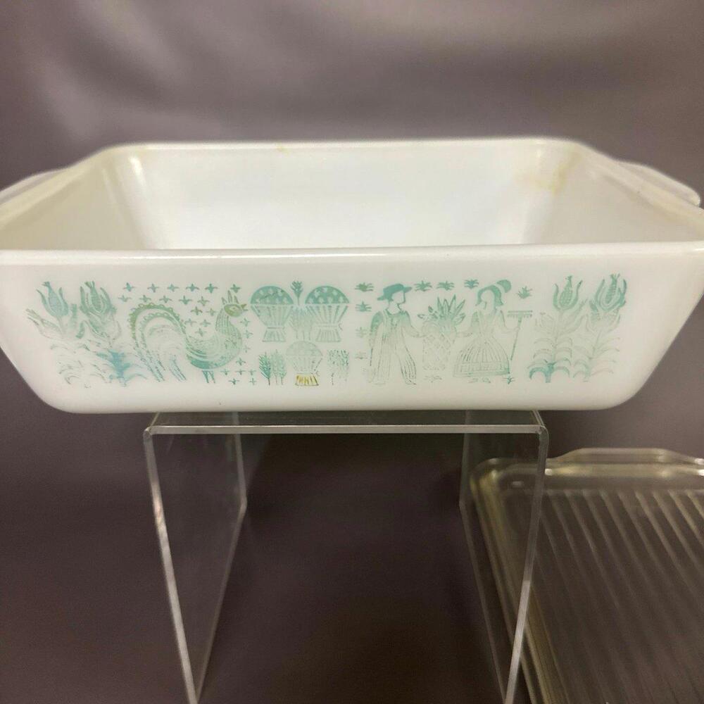 Pyrex Glass Amish Butterprint 503  Refrigerator Dish - Picture 3 of 5